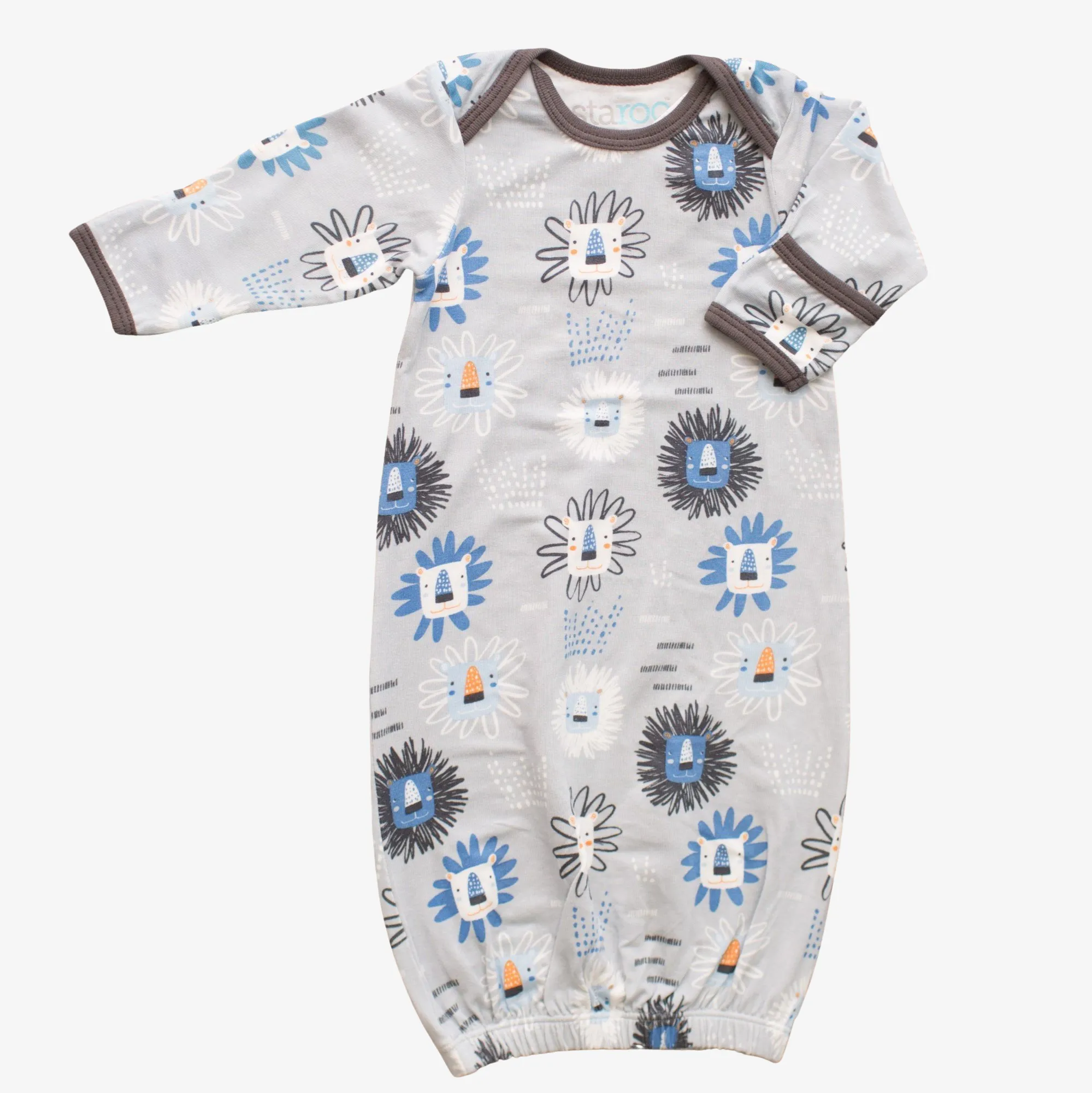 Lions Blue Gown
