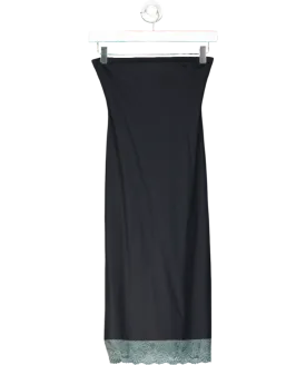 Marcia Black Tainted Love Mini Dress UK 8