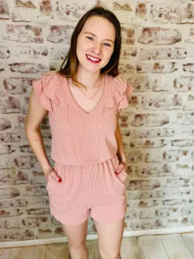 Mauve Romper