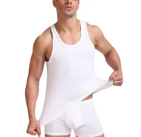 Men's Supima Round-neck Tank Top (2pcs)