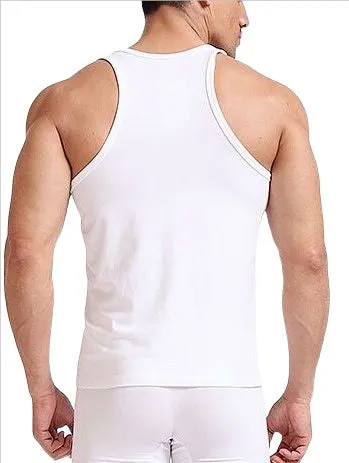 Men's Supima Round-neck Tank Top (2pcs)