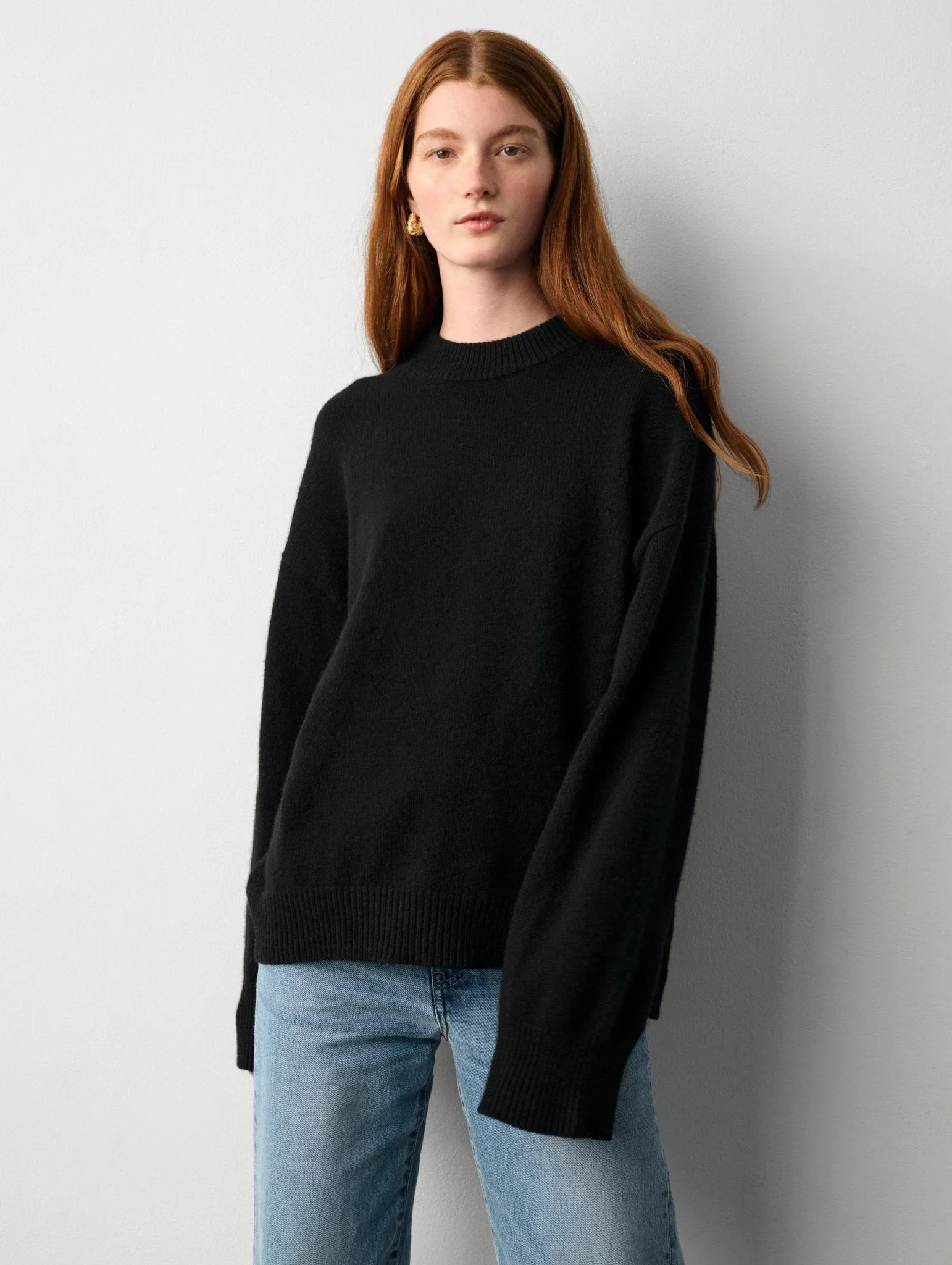 Merino Cashmere Cozy Crewneck