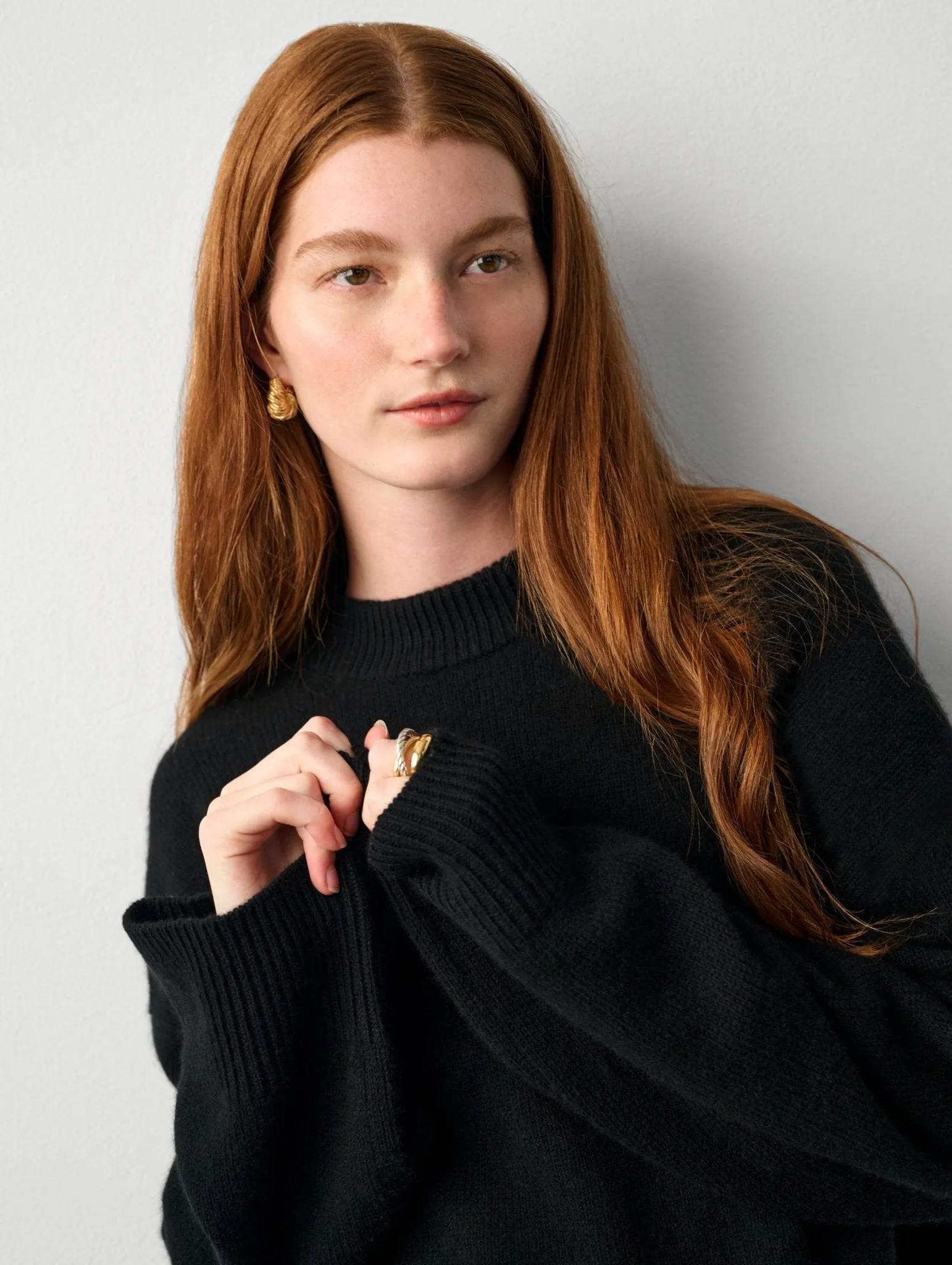 Merino Cashmere Cozy Crewneck