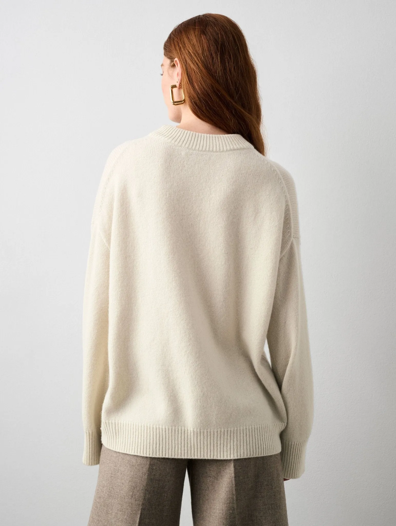 Merino Cashmere Cozy Crewneck