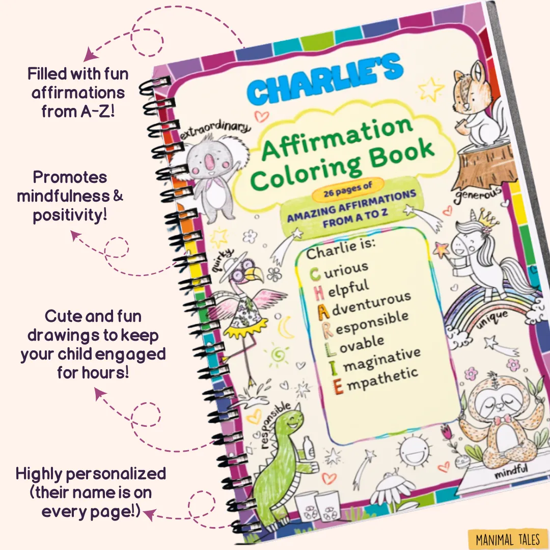 My Amazing Affirmation Coloring Book!