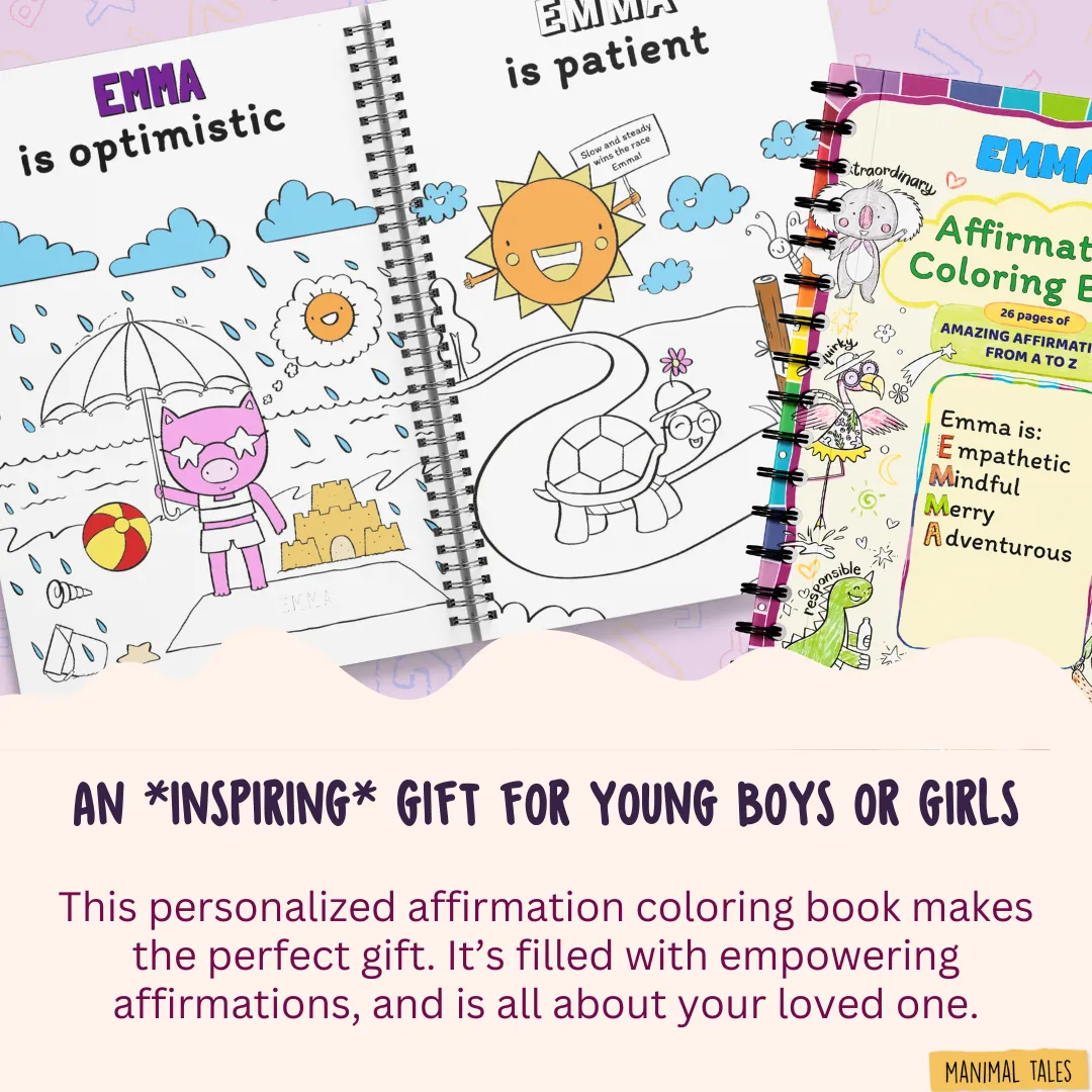 My Amazing Affirmation Coloring Book!