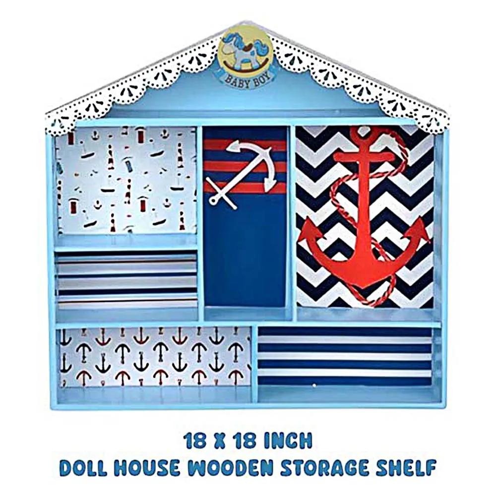 Newborn Baby Boy Wooden Nautical House Gift Hamper (0-12 months)