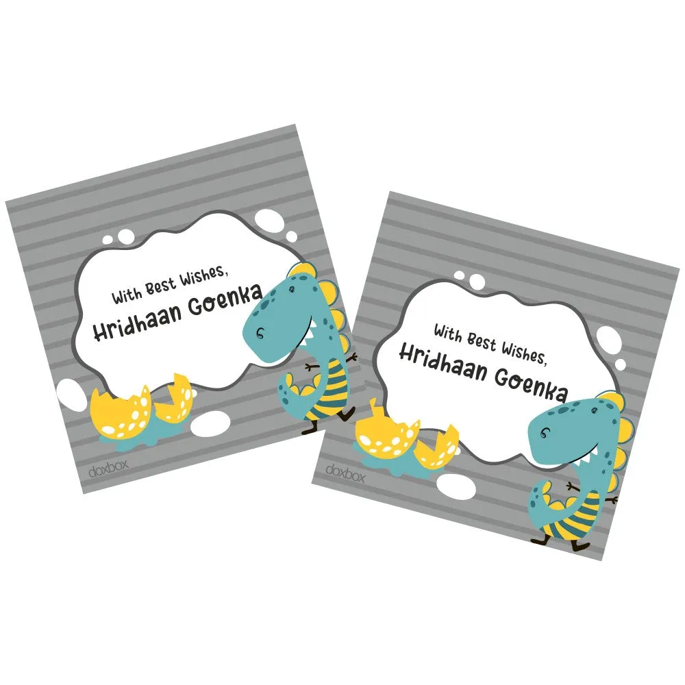 Personalised  Gift Tag - Cute Dino