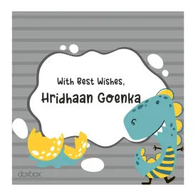 Personalised  Gift Tag - Cute Dino