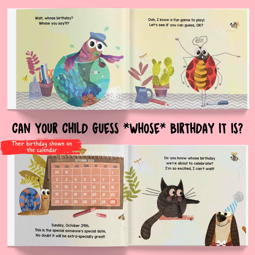 Personalised "My Happy Birthday" Book
