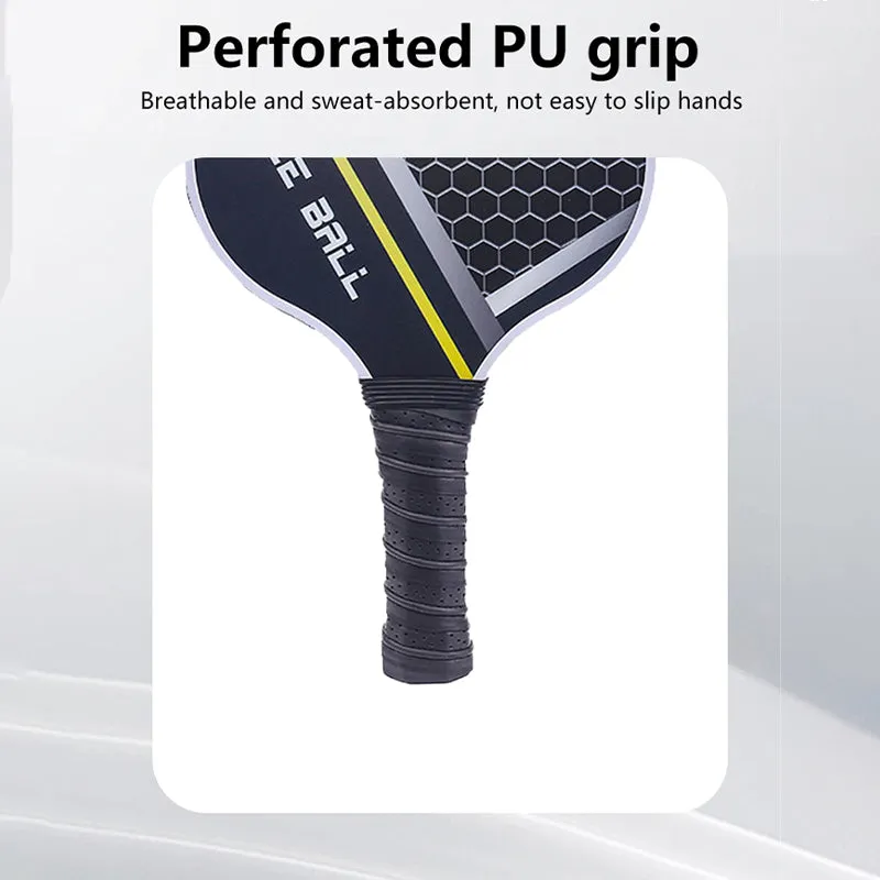 POWKIDDY Carbon Fiber Pickleball Racket