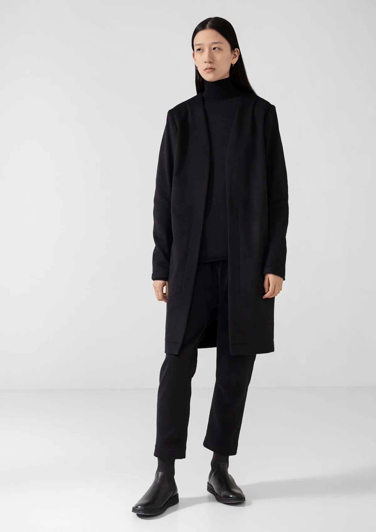 "CASHMERE LONG" OPEN JACKET