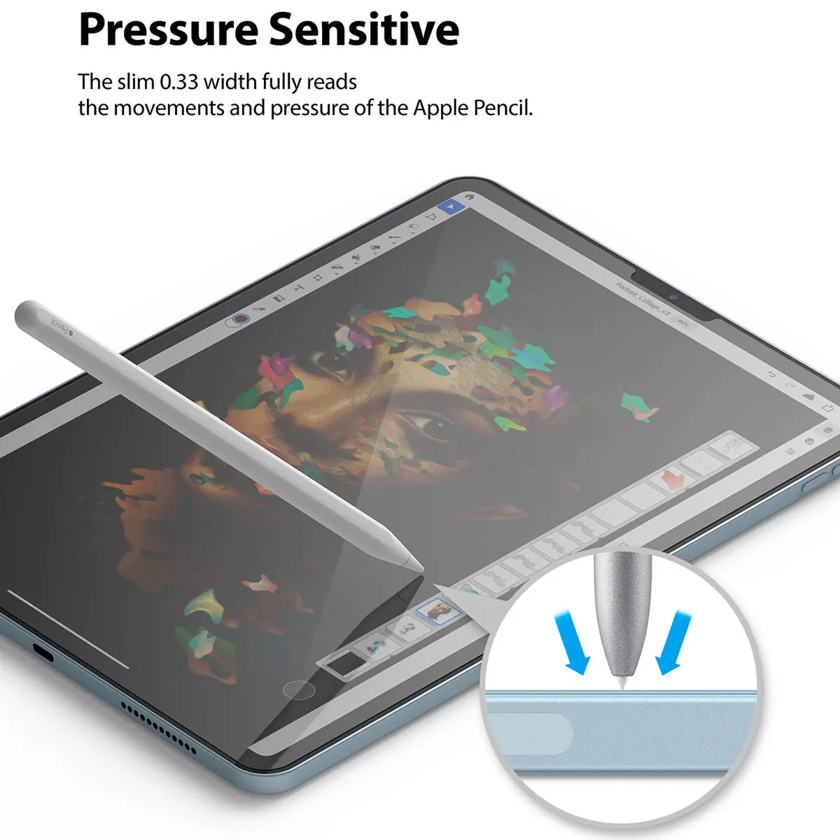 Ringke Tempered Glass for iPad Air 5th/4th/10.9"/iPad Pro 11"