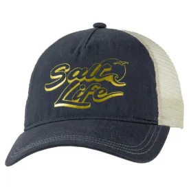 Salt Life Renew Trucker Hat Ebony SLG20146