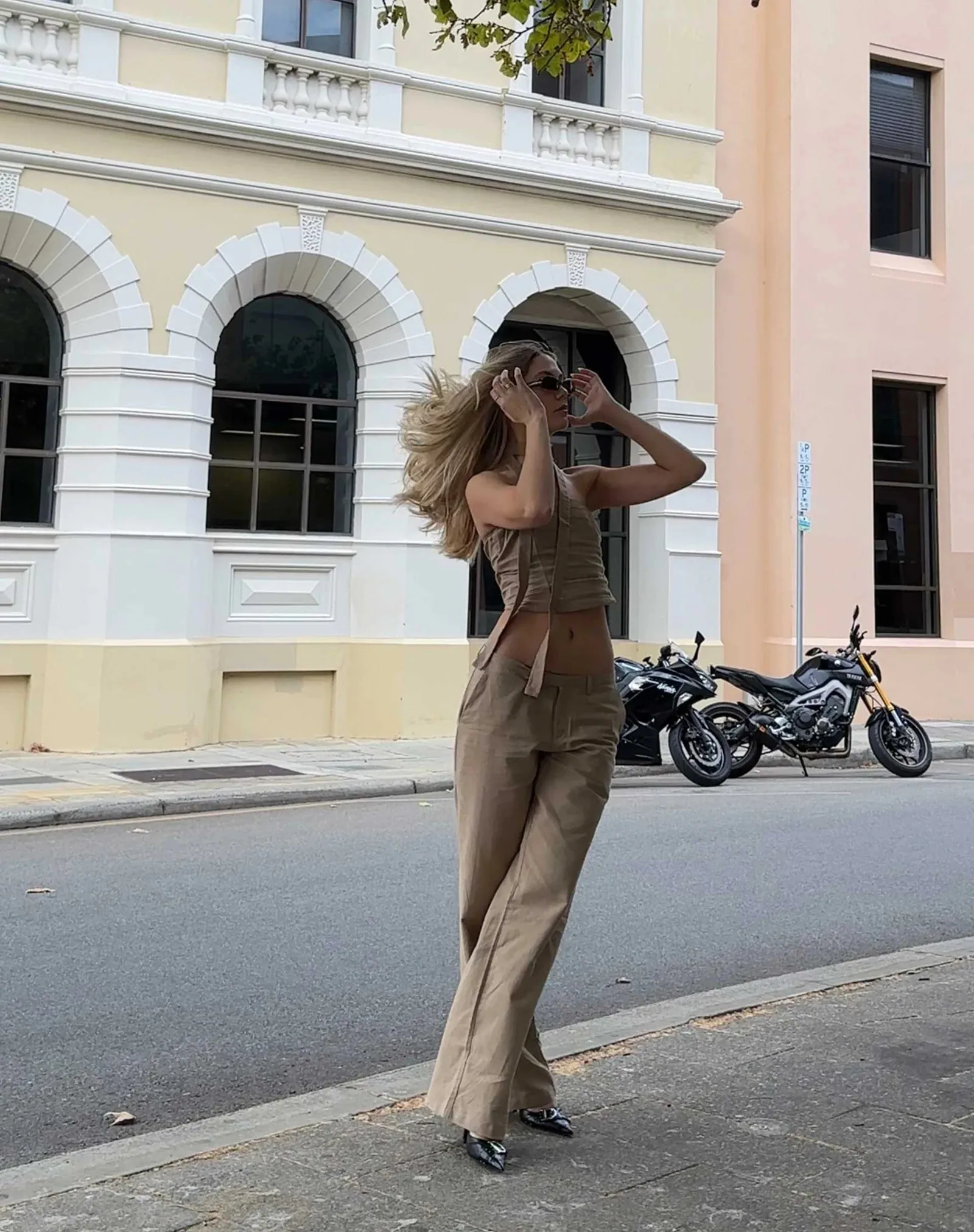 Shaloe Bandeau Top And Scarf Set