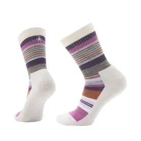 Smartwool Women's Everyday Joviansphere Crew Socks in Meadow Mauve
