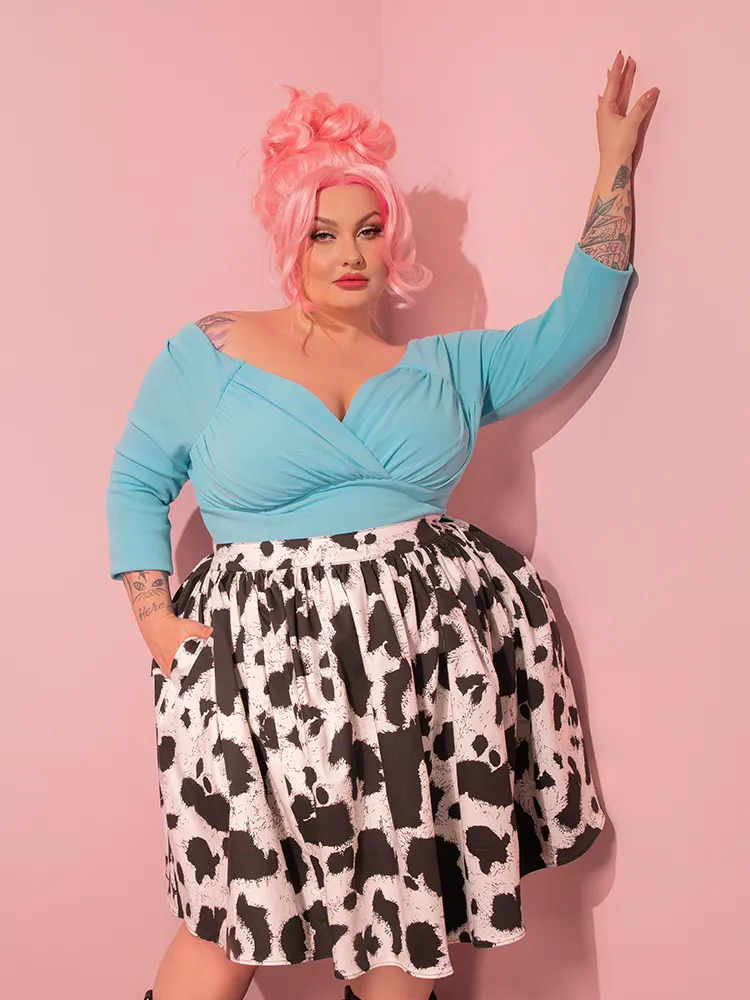 Starlet Top in Aqua Blue - Vixen by Micheline Pitt