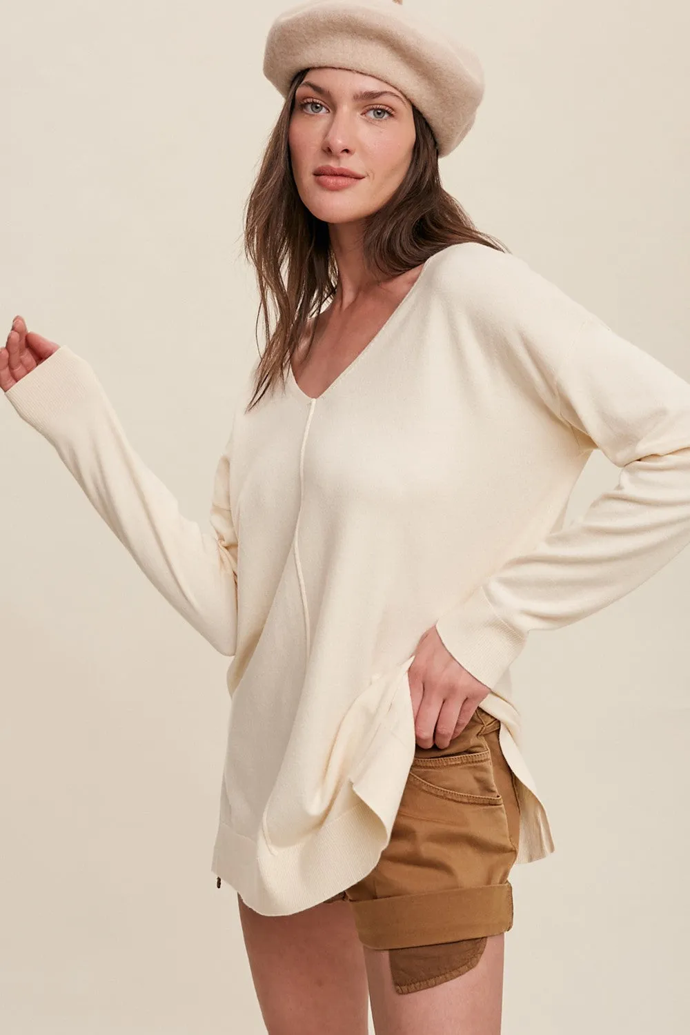 Sweet Cream Pullover Sweater