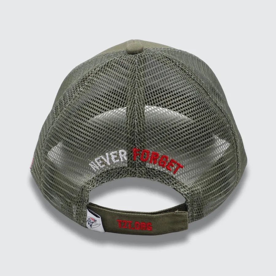 T2T Trucker Hat (Military Green)(M/L)