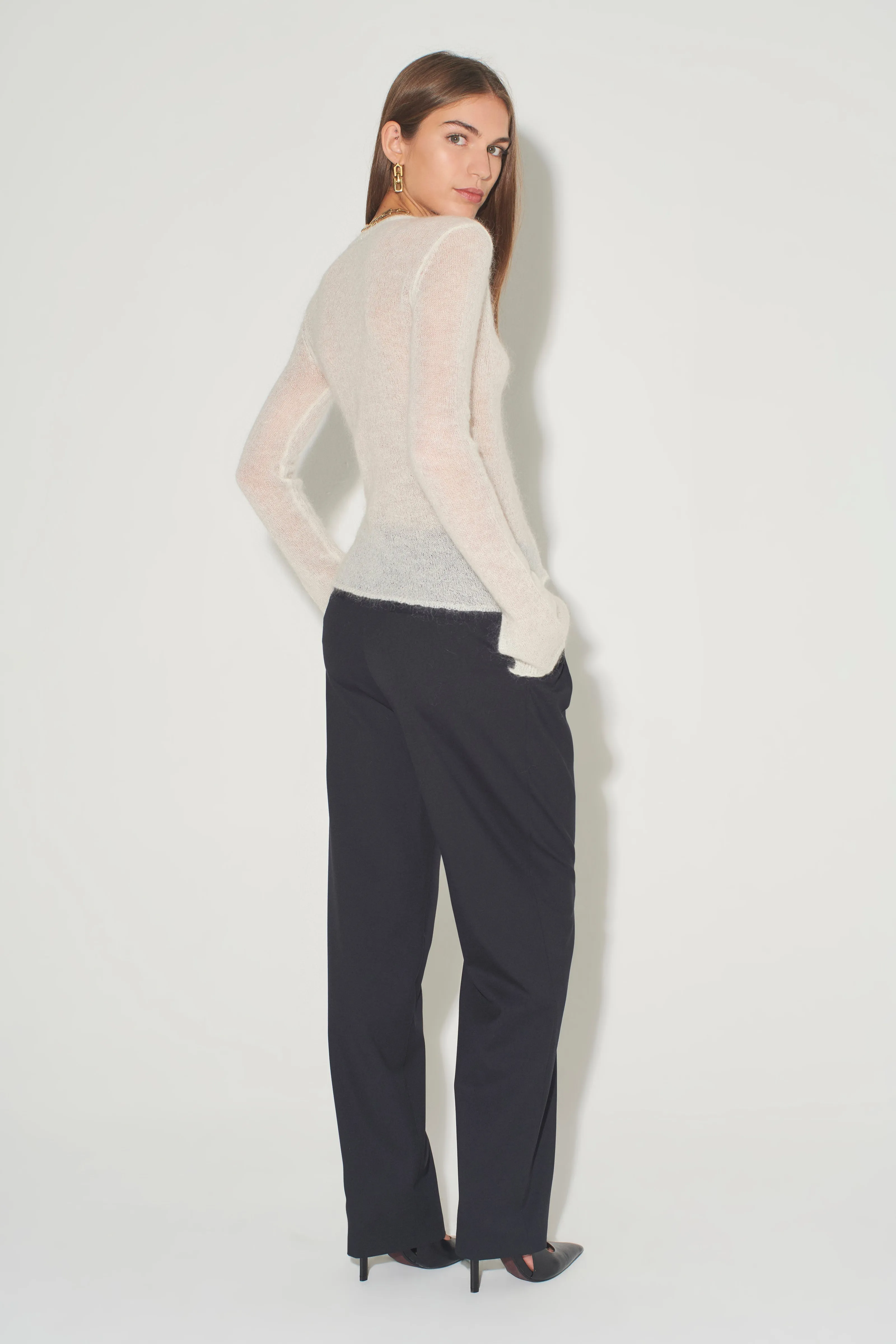 Teisha Cut Out Knit Top