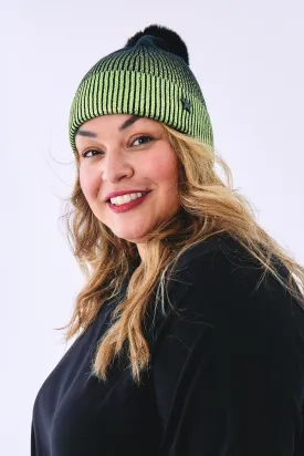 Terez X Jocelyn Foil Hat in Lime
