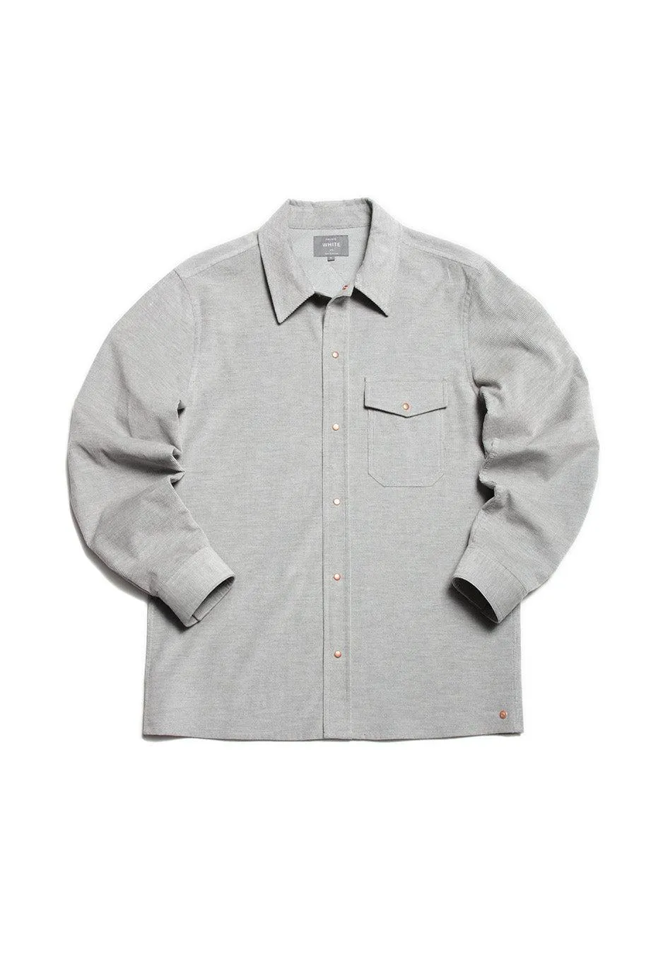 The Cord Studded Overshirt