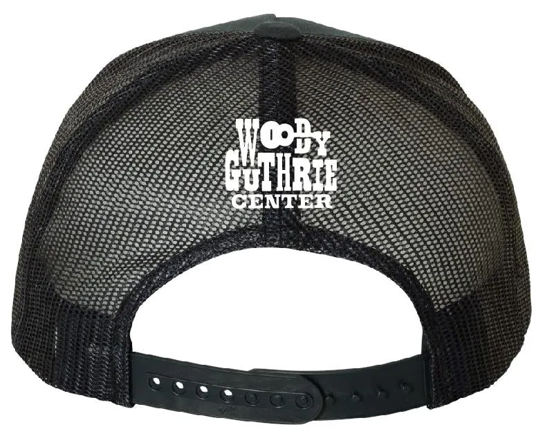 This Machine Kills Fascists Black Trucker Hat