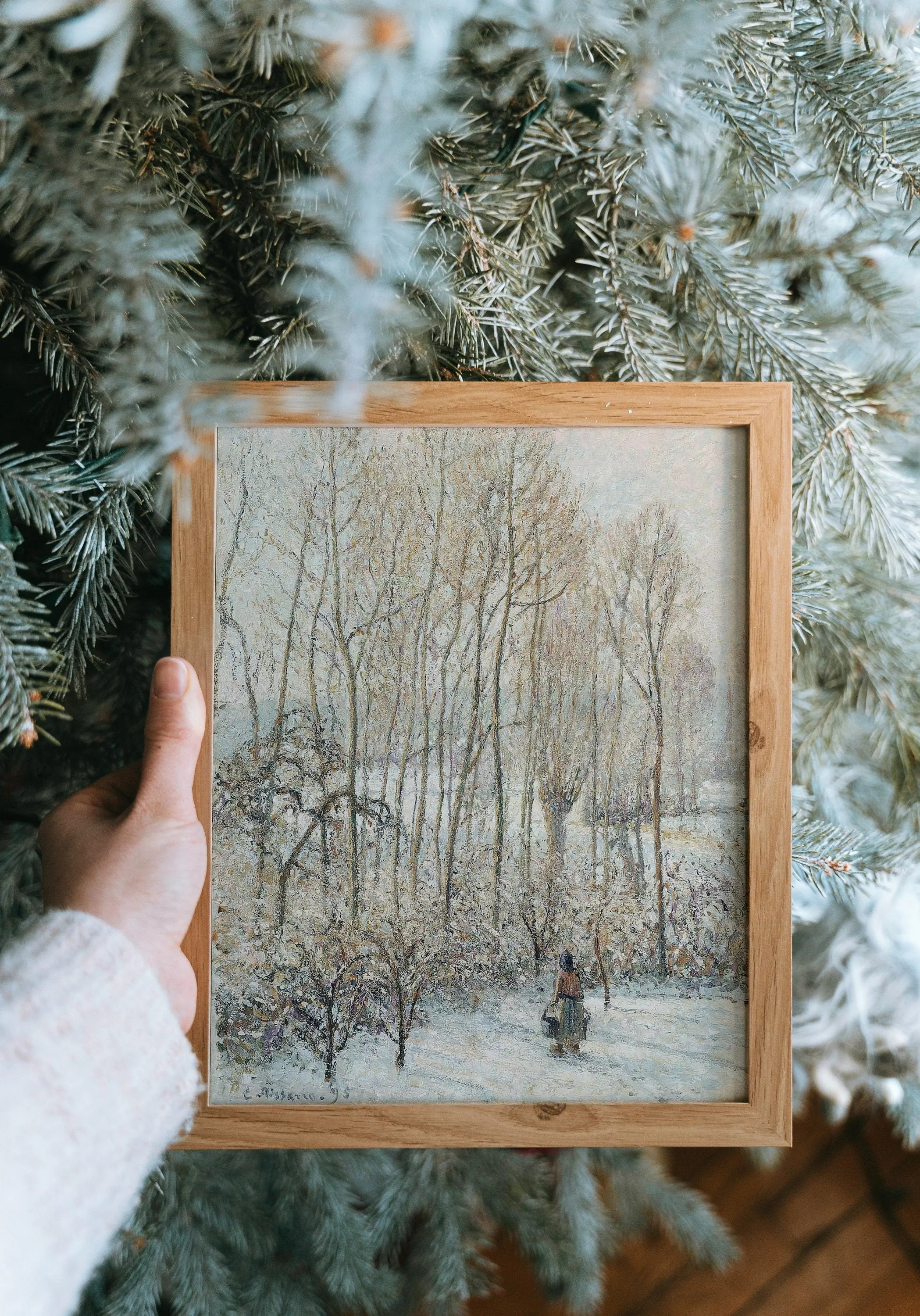 Trees Landscape Winter Wall Art