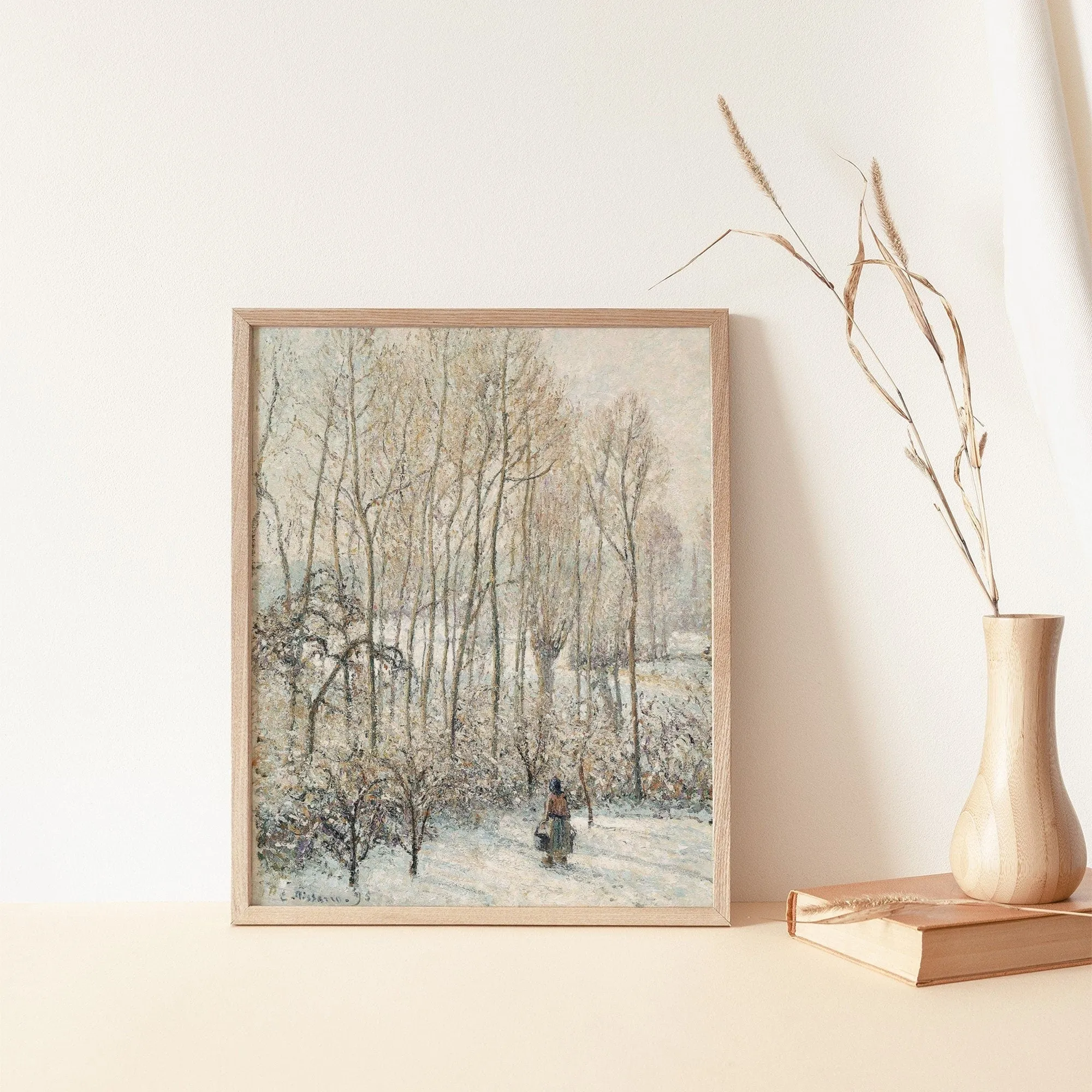 Trees Landscape Winter Wall Art