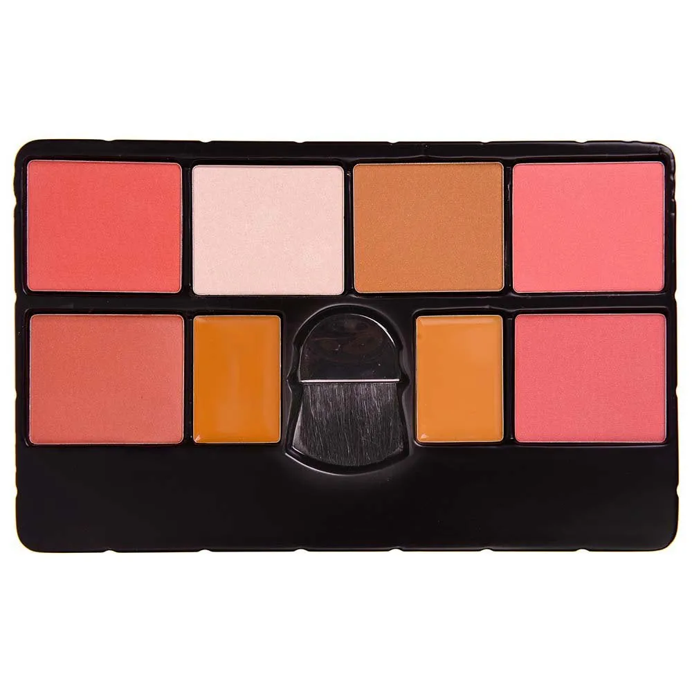 Ultimate All-Inclusive Makeup Collection with Reusable Organizer - Red