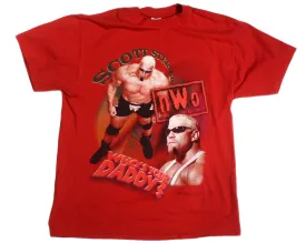 WCW NWO SCOTT STEINER WHO'S YOUR DADDY T-SHIRT LG