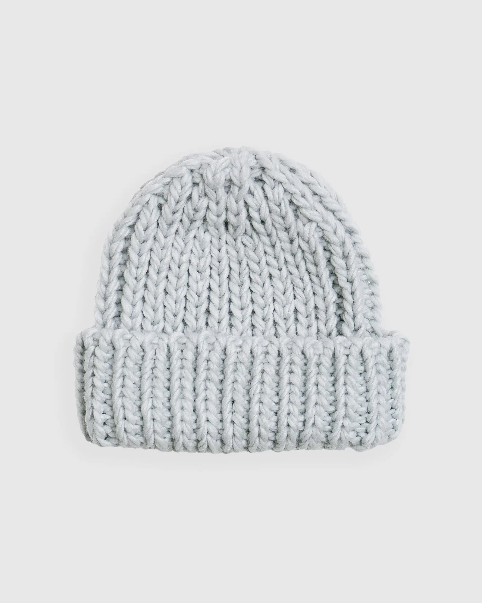 Winter's Kiss Beanie - Light Grey