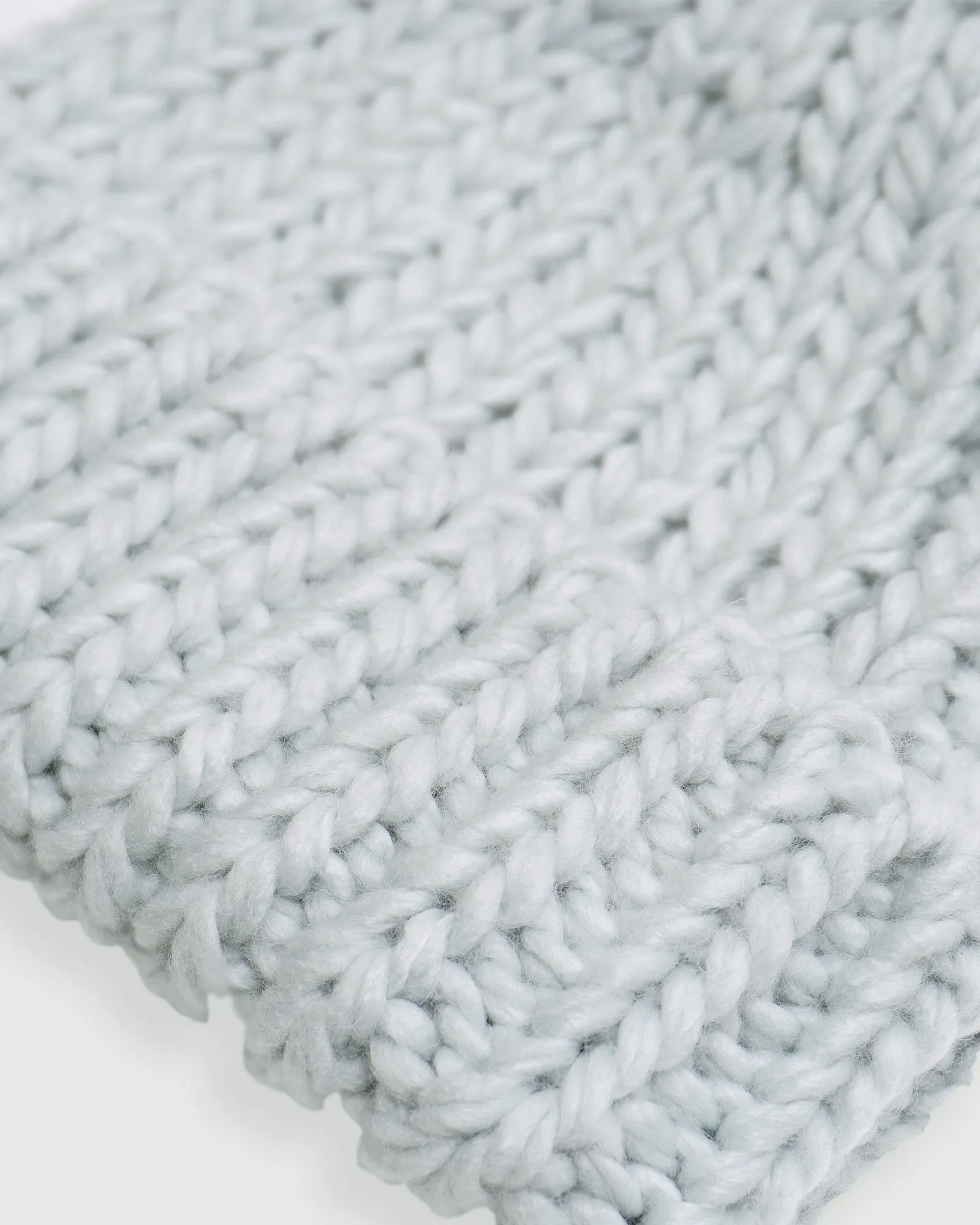 Winter's Kiss Beanie - Light Grey