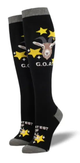 Women's Knee High G.O.A.T Sock