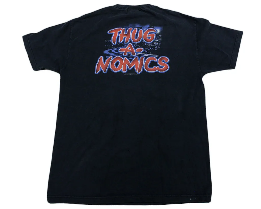 WWE JOHN CENA THUG-A-NOMICS T-SHIRT LG