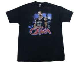WWE JOHN CENA THUG-A-NOMICS T-SHIRT LG