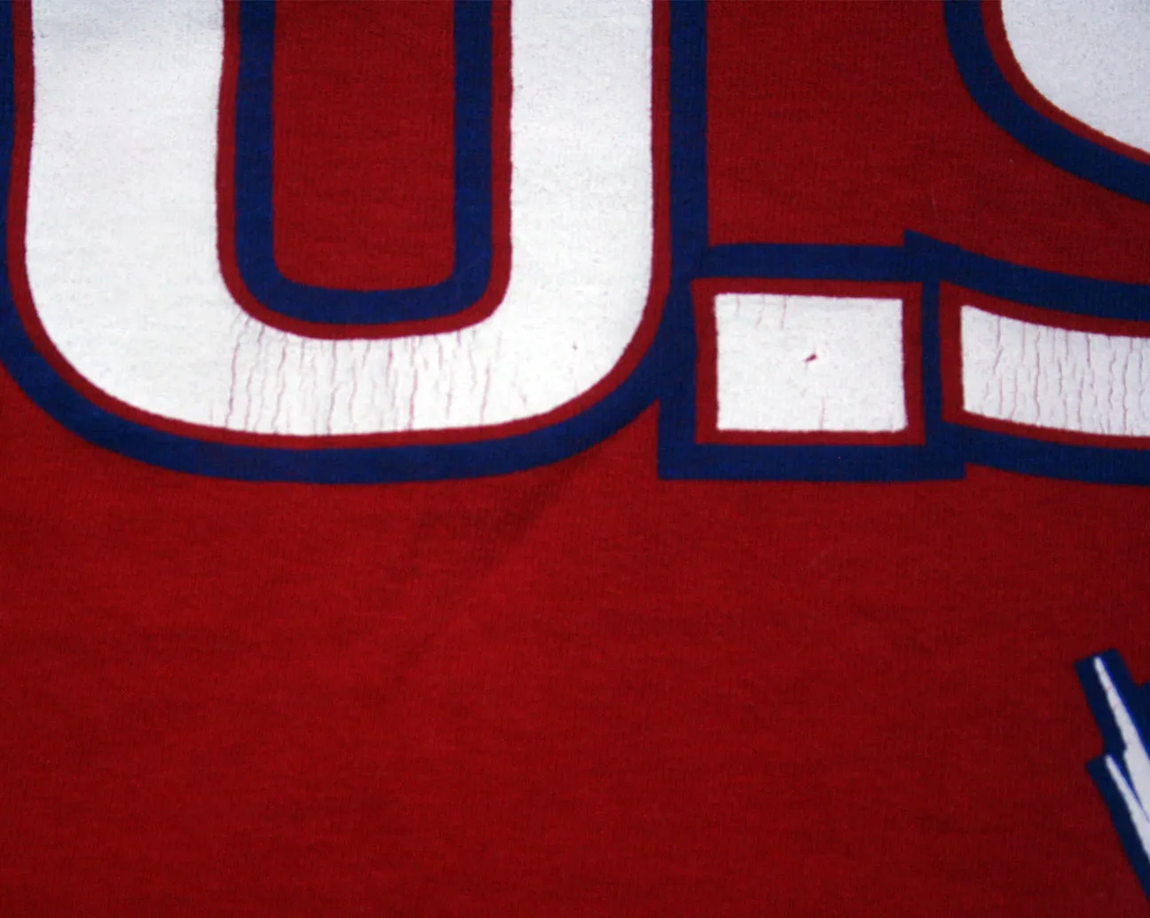 WWF KURT ANGLE USA SHIRT LG
