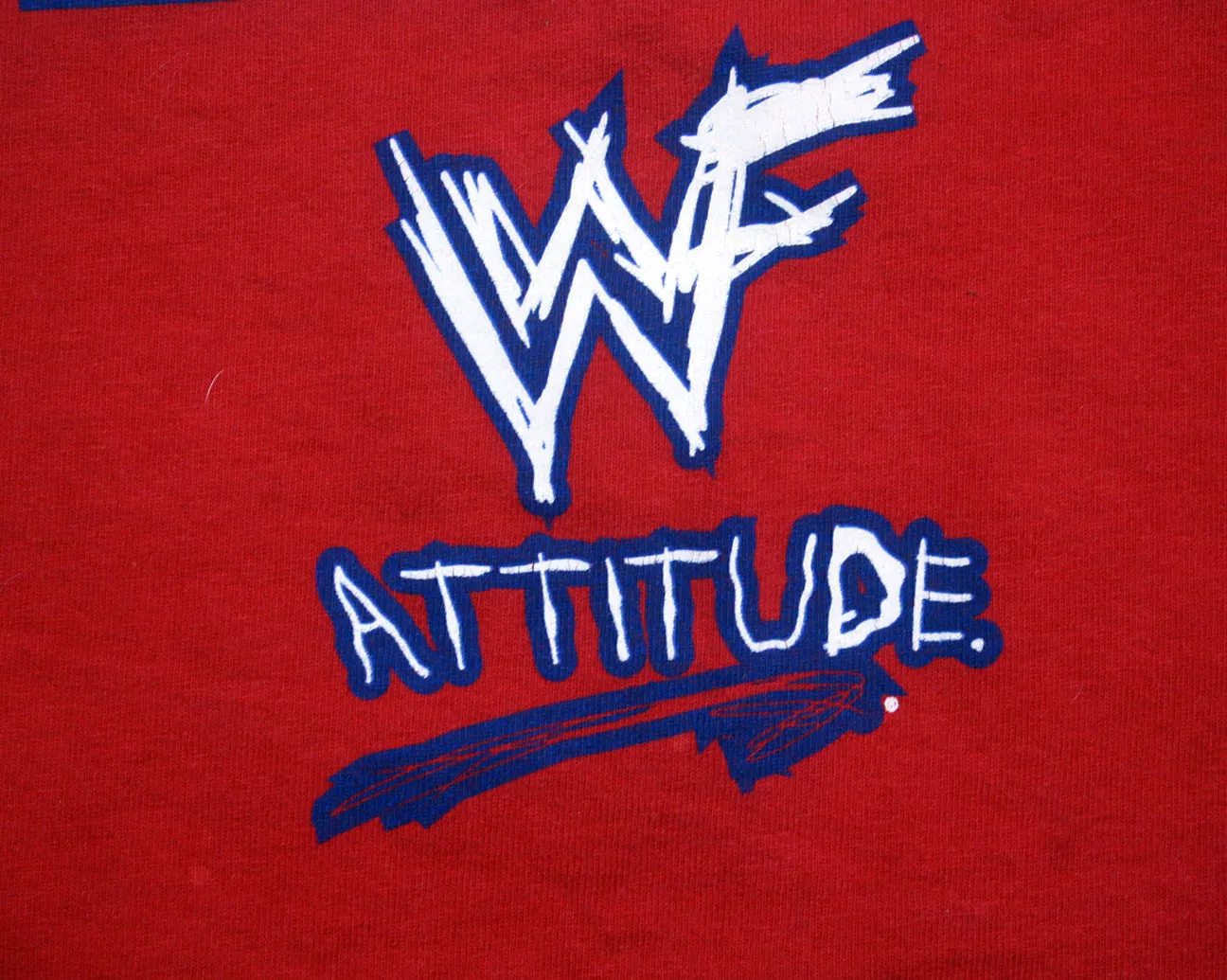 WWF KURT ANGLE USA SHIRT LG