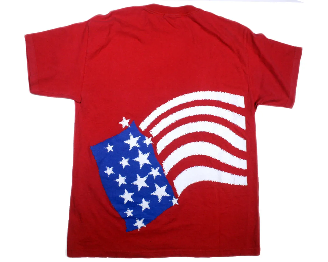 WWF KURT ANGLE USA SHIRT LG